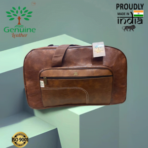 AseGenuineLeather Duffle tannin Bag